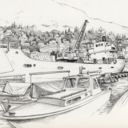 Sketching Boats and Harbours Workshop