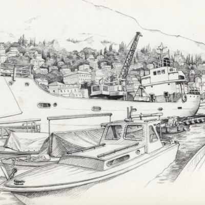 Sketching Boats and Harbours Workshop