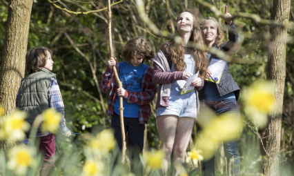 Signs of spring children's trail