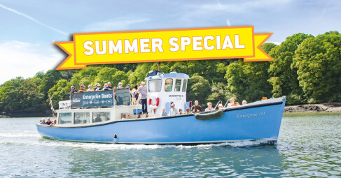 Half Price Family Boat Trips!