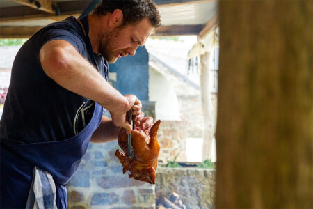 Woodfired Cooking at Philleigh Way