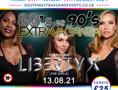 Liberty X at Falmouth Week