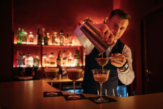 Cocktails at Hotel Meudon