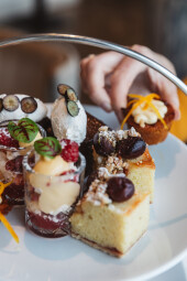 Vegan afternoon tea at The Greenbank