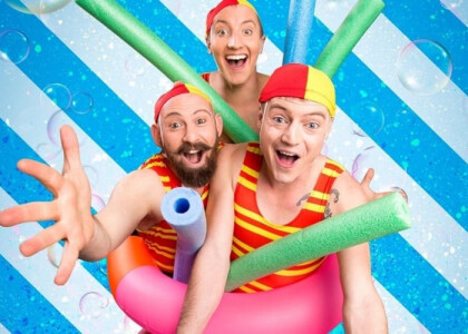 Family Fun at Trebah Garden - Splash Test Dummies