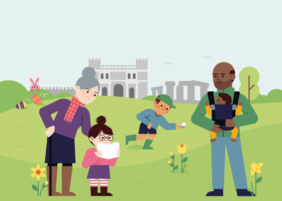 Easter Adventure Quest at Pendennis Castle