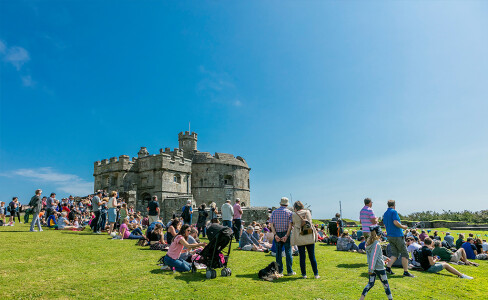 Summer at Pendennis Castle