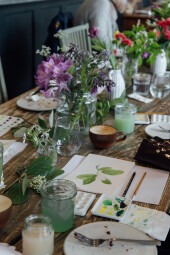 Botanical Art Class at Hotel Tresanton