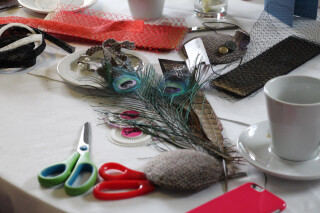 Millinery Workshop at Hotel Tresanton
