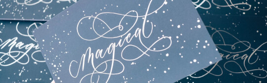 Wild Sea Calligraphy at Hall for Cornwall