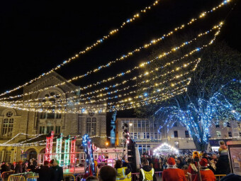 Falmouth’s Christmas Lights Switch On