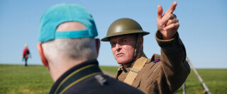 Meet… 'Sergeant Steve' from  Pendennis Castle
