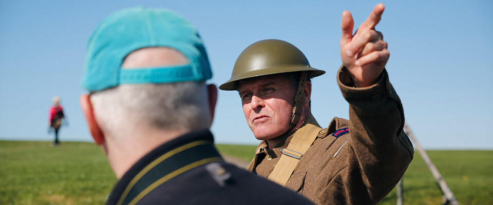 Meet… 'Sergeant Steve' from  Pendennis Castle