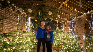 Have a Nadelik Lowen at Trelissick