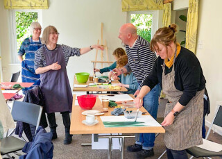 Trebah Garden - Abstract Flowers and Trees Workshops
