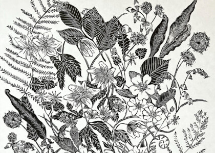 Trebah Garden -  An Introduction to Botanical Lino Printing