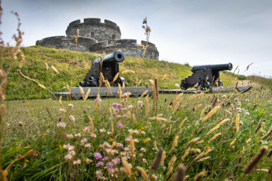 Historic Cannon at St Mawes Castle Undergo Conservation