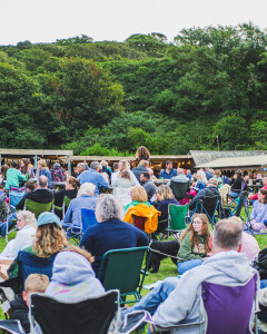 Summer at Caerhays Beach Cafe