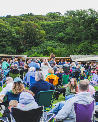 Summer at Caerhays Beach Cafe