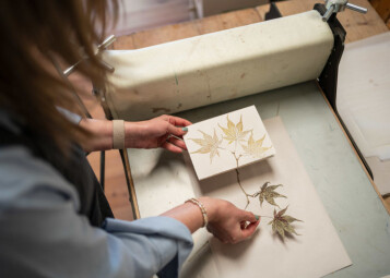 Monoprint Workshop at Trebah