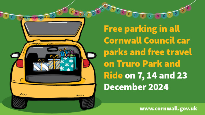 Plan your Christmas shopping around free parking dates