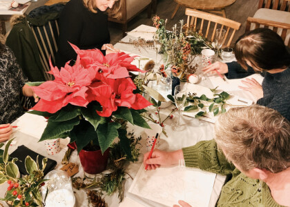Winter Florals Painting Workshop at Trebah