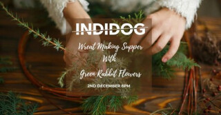 Christmas Wreath Making at Indidog