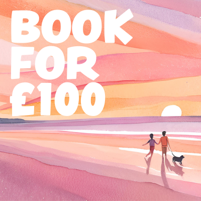 Book for £100 with Forever Cornwall