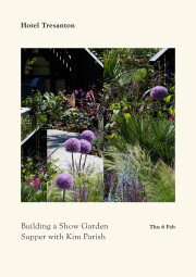 Building a Show Garden Supper at Hotel Tresanton