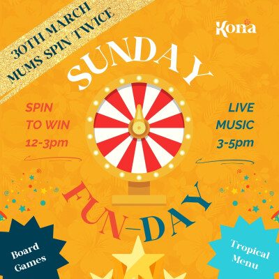 Sunday Fun-Day with Kona