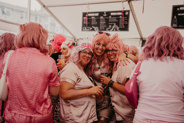 Pink Wig Mermaid March with The Greenbank