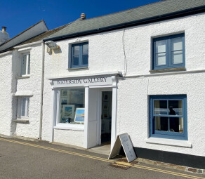 Private View at the Waterside Gallery in St Mawes