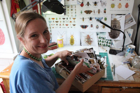 Insect Collage Workshop with Trebah Garden