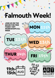 Falmouth Week Family Workshops with Falmouth Art Gallery