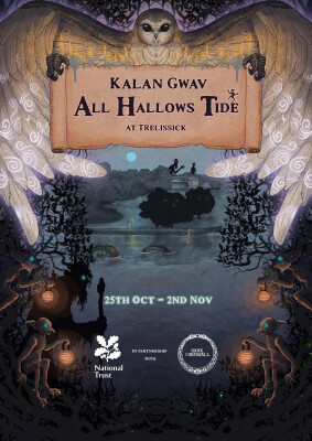 Dark Cornwall and the National Trust present a celebration of All Hallows Tide at Trelissick