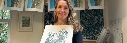 Festive Linocut Print Workshop