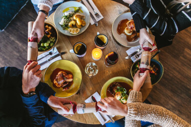 Christmas Day Lunch at The Working Boat