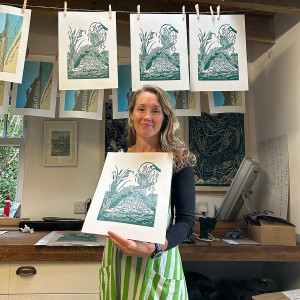 Festive Linocut Print Workshop