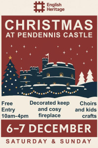 Christmas at Pendennis Castle