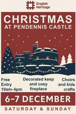 Christmas at Pendennis Castle