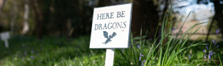 Dragon Egg Trail at Enys Garden