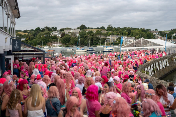 Pink Wig Mermaid March with The Greenbank