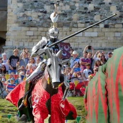 Legendary Joust at Pendennis Castle