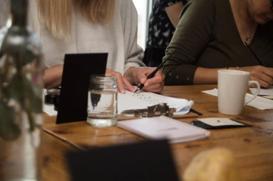 Christmas Calligraphy Workshops at the Budock Vean Hotel & Spa