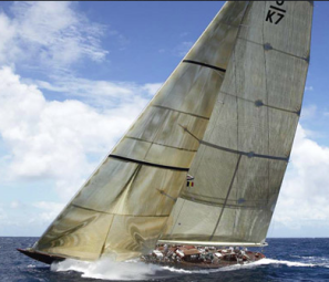 Spectator boats for Falmouth's J-Class Regatta