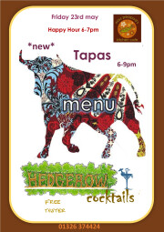 Miss Peapod's *new* Tapas menu
