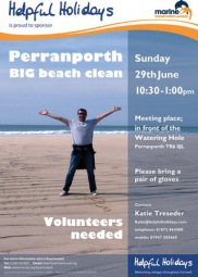 Perranporth Big Beach Clean