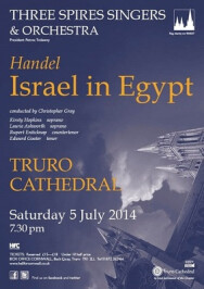 Three Spires Singers present 'Israel in Egypt'