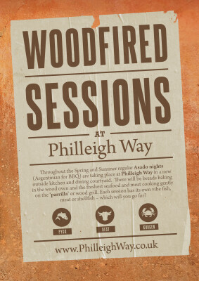 Asado nights (Argentinian for BBQ) at Philleigh Way Cookery School