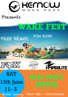 Wakefest at Kernow Wake Park